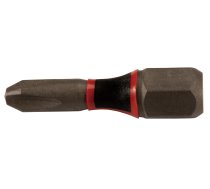 Torsion skrūvgriežu uzgalis (C-form), PH2(slim)-25mm, 2gab. Impact Premier E-03143