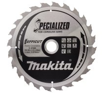 T.C.T. Zāģripa kokam 260X2.15X30mm 23° T24 EFFICUT E-07696 Makita