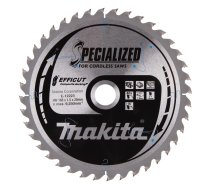 T.C.T. Zāģripa E-12223 kompozīt materiālam 165X1.5X20mm 15° T40 EFFICUT Makita