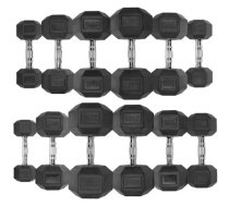 Sešstūra hanteles STRONGMAN (1-50kg)