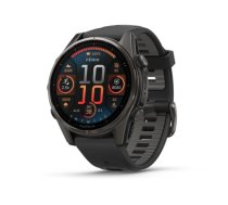 Pulkstenis GARMIN Fenix 8, 43 mm, AMOLED, melns