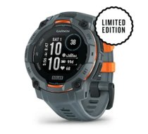 Pulkstenis GARMIN Instinct 3, 45 mm, SOLAR, pelēks un oranžs