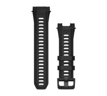 Silikona siksniņa Garmin Instinct 3 50 mm pulkstenim, 26 mm, melna