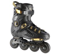 Skrituļslidas NA20002 BLACK-GOLD SIZE 37 SLALOM IN-LINE SKATES NILS EXTREME