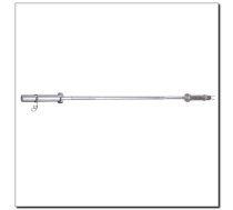 Svara stienis GOP150 OLIMPIC BAR 150 cm, diametrs. 50 mm + fiksatori