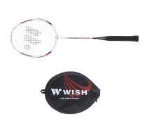 Badmintona rakete STEELTEC 9 BADMINTON RACKET RED WISH