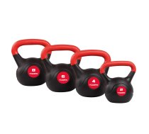 Svaru bumba Kettlebell TOORX 4kg ar PVC pārklājumu