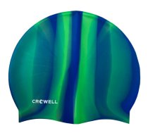 Crowell Multi Flame silicone swimming cap col. 12