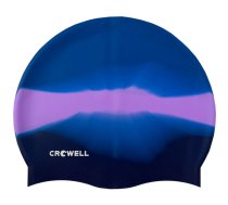 Crowell Multi Flame silicone swimming cap col.21