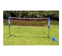 Regulējams komplekts badmintonam, tenisam un volejbolam 3in1 tīkls 310x76 cm