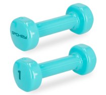 Vinila hanteles 2x 1 kg Spokey SHAPE