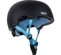 Aizsargķivere NKX Brain Saver Black Blue L izmērs