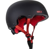 Aizsargķivere NKX Brain Saver Black Red L izmērs