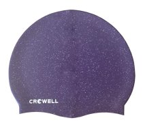 Silicone swimming cap Crowell Recycling Pearl purple col.4