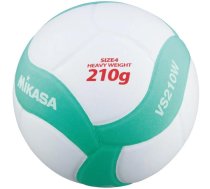 Volejbola bumba MIKASA VS210W KIDS MINI R.4 210g balts/zaļš