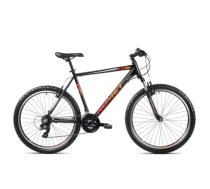 Velosipēds ROMET Rambler R6.1, 26" melni oranžs (L)