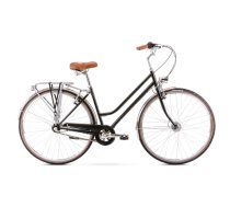 Pilsētas velosipēds ROMET Vintage Classic D, melns (M)
