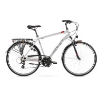 Velosipēds ROMET Wagant, pelēksarkans (L)