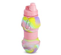 NC4102 Salokāma silikona pudele 700ml Rozā Nils