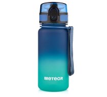 Sporta ūdens pudele Meteor 350 ml zila/tirkīza