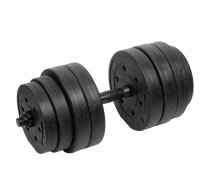 Bitumena regulējamas hantele 1x20kg REBEL ACTIVE
