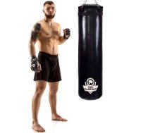 Boksa maiss - 140 melns - 140 cm / 40 kg