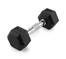 Gumijas pārklājuma HEX čuguna hantele 2,5 kg - UpForm
