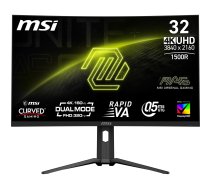 MSI LCD Monitor MSI MAG 321CUPDF 31.5" Gaming/Curved/4K MAG 321CUPDF