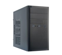 CHIEFTEC Case CHIEFTEC MiniTower MicroATX Colour Black HT-01B-OP