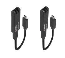 Lindy 100m Fiber Optic USB 3.2 Type C Extender (43312)