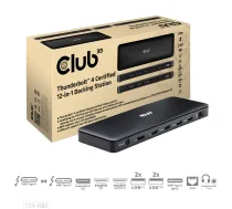 CLUB3D Klēpjdatora piederums DOCKING STATION 12IN1/THUNDERBOLT CSV-1582 CLUB3D CSV-1582
