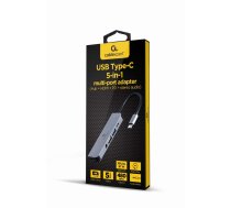 GEMBIRD I/O ADAPTER USB-C TO HDMI/USB3/5IN1 A-CM-COMBO5-02 GEMBIRD A-CM-COMBO5-02