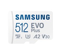 SAMSUNG EVO PLUS microSDXC 512GB UHS-I U3 [Write 90MB/s Read 180MB/s] v2023 (MB-MC512SA/EU)
