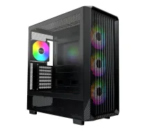 MONTECH Korpuss MONTECH X5 MidiTower Case product features Transparent panel X5 (B)