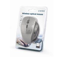 GEMBIRD MOUSE USB OPTICAL WRL BLACK/SP. GREY MUSW-6B-02-BG GEMBIRD MUSW-6B-02-BG