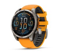 GARMIN Viedpulkstenis FENIX 8 SAPPHIRE/ORANGE 010-02904-11 GARMIN 010-02904-11