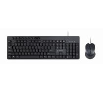 GEMBIRD KEYBOARD +MOUSE USB ENG/KBS-UM-04 GEMBIRD KBS-UM-04