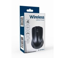 GEMBIRD MOUSE USB OPTICAL WRL/BLACK MUSW-4B-04 GEMBIRD MUSW-4B-04