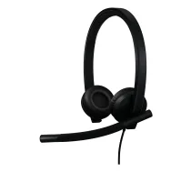 LOGITECH AustiЕ†as ar mikrofonu STEREO H570E USB/BLACK 981-001430 LOGITECH 981-001430
