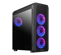 CHIEFTEC Case CHIEFTEC SCORPION 4 MiniTower Case product features Transparent panel GL-04B-UC-OP