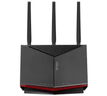 ASUS Wireless Router||6800 Mbps|Mesh|Wi-Fi 5|Wi-Fi 6|Wi-Fi 6E|Wi-Fi 7|IEEE 802.11a|IEEE 802.11b|IEEE 802.11g|IEEE 802.11n|IEEE 802.11ac|IEEE 802.11ax|USB 2.0|3x2.5GbE|LAN/WAN ports 2|Number of antennas 4|RT-BE86U (RT-BE86U)