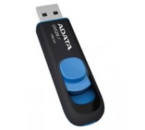 Adata UV128 32GB USB3  Capless  Retractable  Black  Blue ( AUV128 32G RBE AUV128 32G RBE AUV128 32G RBE ) USB Flash atmiņa