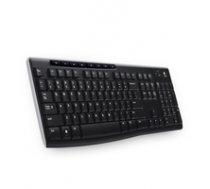 Logitech K270 Wireless Keyboard  Keyboard layout QWERTY  USB Mini reciever  Black  ( 920 003738 920 003738 920003738 920 003738 ) klaviatūra