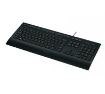 Logitech K280e for Business keyboard USB QWERTY US International Black ( 920 005217 920 005217 920 005217 ) klaviatūra