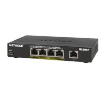 GS305Pv2 - Switch - unmanaged - 5 x 10/100/1000 (4 PoE) ( GS305P 200PES GS305P 200PES GS305P 200PES ) Rūteris