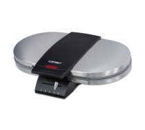Cloer Double Waffle Iron 1329 1200W silver ( 1329 1329 WAFFELAUTOMAT ) vafeļu panna