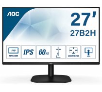 AOC 27B2H/IPS/FHD(1920x1080)/16:9/ 250cd/m2/75Hz/HDMI1.4/VGA/Headphone out (3.5mm) ( 27B2H/EU 27B2H/EU ) monitors