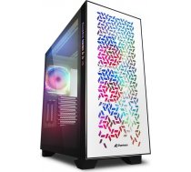 Sharkoon ELITE SHARK CA300H White big tower case ( 4044951030422 ) Datora korpuss
