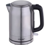 Cloer kettle 4529 1.7L silver / black ( 4529 4529 ) Elektriskā Tējkanna