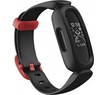 Fitbit Ace 3 Fitness tracker  OLED  Touchscreen  Waterproof  Bluetooth  Black/Racer Red 810038854632 ( FB419BKRD FB419BKRD ) Viedais pulkstenis  smartwatch